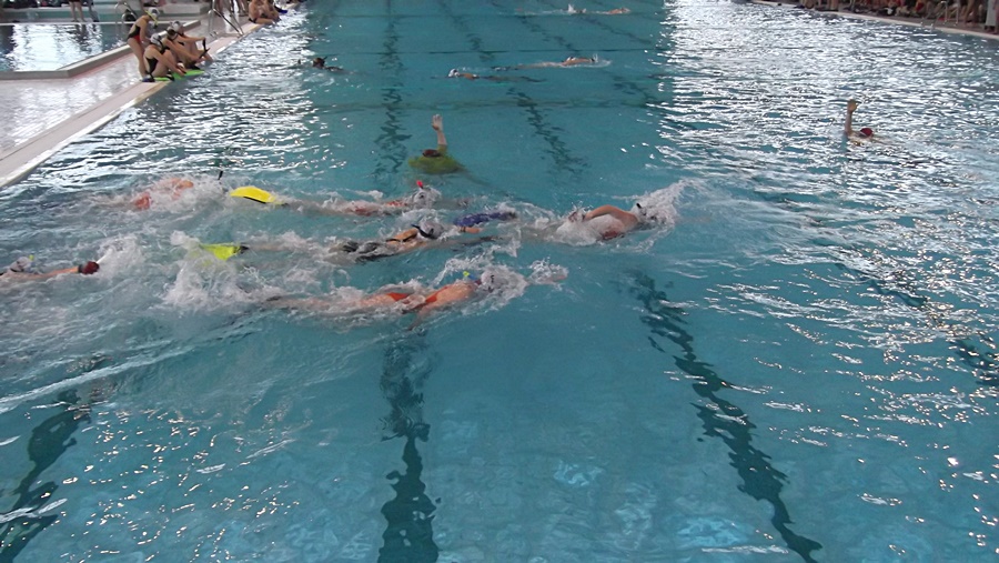 Hokej pod wodą Walenie Czechy V 2015